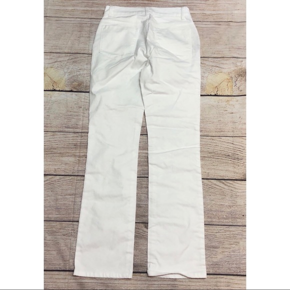 SOFT SURROUNDINGS White Jean Straight Classic Fit - Picture 3 of 6